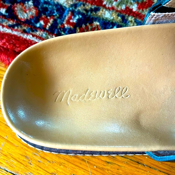 Madewell leather two-strap slides - Picture 5 of 7